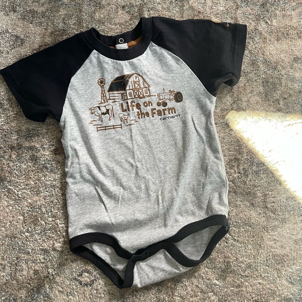 NWOT Carhartt Baby onesie